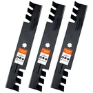 Lawn Mower Blades Toothed Mulching D140 LA145 LA155 GY20852 Grasscool E140 D160. Fixed Price $59.99.