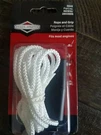 New Oem Briggs & Stratton Starter Rope And Grip (fits Most Engines). Fixed Price $8.34.