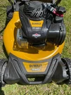 Dewalt 21 150CC Rear Wheel Drive 2-IN-1 Gas Self Propelled Lawn Mower Openbox. Fixed Price $377.00.
