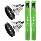 8TEN Spindle High Lift Blade Kit Mtd Cub Cadet Troy Bilt Inch Deck Rzt L42. Fixed Price $64.95.