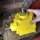 655 755 855 955 John Deere 60 Mower Deck M02734 Gearbox Peerless 1100 Taper. Fixed Price $400.00.