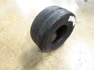 New 9X3.50-4 Carlstar (carlisle) Smooth Slick Tire 4PLY 5120101 With Free Stem. Fixed Price $26.00.