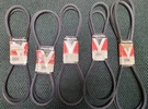 5 Pack Of Powerflite V-belts The A77, A82, & 1 A96 Nos. Fixed Price $32.99.