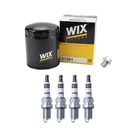 Wix Engine Oil Filter & Ngk Iridium Spark Plugs Kit For Altima L4 Dohc Mfi. Fixed Price $70.95.