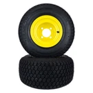 (2) Super Turf Tire Assemblies 18X8.50-8 Fits John Deere Ztrak M160634. Fixed Price $169.99.