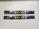 QTY-2 21 1/4" Maxpower Rotary 331713X /6422 Gator Blades For 42" Cut 134149. Fixed Price $30.95.