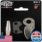 Felco Hand Pruner Replacement Kit 6/3-1 Spare Blade Spring Adjustment Key For. Fixed Price $30.32.