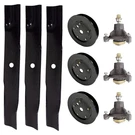 Deck Rebuild Kit For Hustler Raptor 52" - 604214 603995 603988. Fixed Price $88.70.