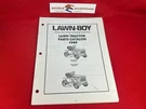 1989 Lawn-boy Tractor Parts Catalog, Model 52142 52138. Fixed Price $16.99.