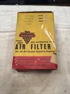 Vintage Old Nos Clinton Gas Engine 6 Air Filters Cleaner With Display Box. Fixed Price $30.00.