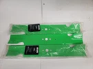 QTY/3 16-1/8" 8TEN 810-CBL2247D Notched Mower Blades 32" 48" Cut. Fixed Price $38.95.