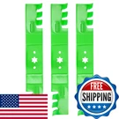 Tengmujx 3 Pack Mower Mulching Blade Replaces Oem 942-0677 742-0677 Tor. Fixed Price $55.04.