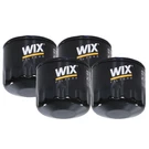 Wix Set Of 4 Engine Motor Oil Filters For Chevrolet Matiz Fiat X-1/9 Cub Cadet. Fixed Price $66.95.