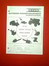 Roper RT-16T Garden Tractor Model T63231R Owner's / Parts Manual. Fixed Price $11.00.