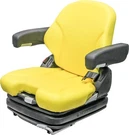 Grammer MSG75/531 Yellow Vinyl Air Seat -john Deere Mowers And Skid Steers. Fixed Price $1099.99.