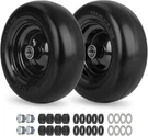 11X4.00-5 Flat Free Lawn Mower Tire And Wheel, 2 Pack Premium. Fixed Price $71.99.