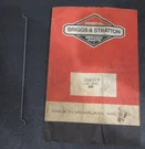 Nos Briggs & Stratton 260979 Choke Link Genuine Oem Service Part. Fixed Price $7.95.