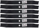 Rotary 6189 Mower Blades For Ayp Craftsman Husqvarna Poulan 138498 42" Deck. Fixed Price $62.99.