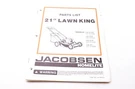 Homelite Textron JA-99018-3 Parts List 21" Lawn King. Fixed Price $15.26.