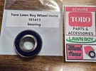 New Oem Genuine Toro Lawn Boy Wheel Horse Gilson Bearing 101411. Fixed Price $29.00.