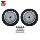 For Lawn Mower Solid Tire 13X5.00-6 & Wheel Flat Free 3.4' Axle Hole 2-PACK. Fixed Price $66.30.