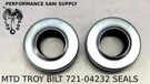 Bronco Axle Shaft Sealseplaces Mtd 721-04232 Troy Bilt Huskie Tillers. Fixed Price $12.95.