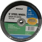 New Arnold 490-320-0003 6" X 1.50" Steel Ball Bearing Lawn Mower Wheel 8478075. Fixed Price $7.49.
