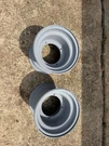 Silver Steel Honda Atc 110 185 200 Rear Wheels Rims 4/130 Set 8". Fixed Price $175.00.