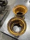 John Deere 400 Lawn & Garden Tractor Wide Rear Rims Wheels (6 Bolt) AM35321 Jd. Fixed Price $249.79.