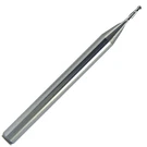 0.120" Diameter Flute Single End Uncoated Ballnose Carbide Mill Usa. Fixed Price $19.23.
