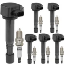 UF400 Ignition Coil Pack 12582000 And Iridium Spark Plugs Set Of 6 Fit For Ho.... Fixed Price $181.78.