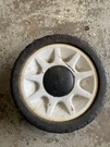 Lawn Boy Duraforce Front Wheel With Center Cap. Fixed Price $19.00.