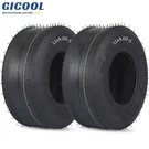 Gicool 2PK 11X4.00-5 Zero Turn Lawn Mower Tire, 11X4-5 Smooth Tubeless Tyres. Fixed Price $49.99.