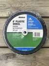 One (1) Arnold Universal Plastic Wheel 8 In X 1.75 Mower Replacement. Fixed Price $19.95.