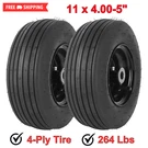 Ar-pro (2-PACK) 11X4.00-5 Tire And Wheel Assembly, 11X4-5 Lawnmower (4-PLY). Fixed Price $76.84.