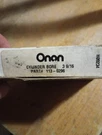 Onan Cylinder Bore Kit 9/16 Part #113-0296 Std. Fixed Price $35.00.