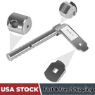 AM132874 Left Hand Rear Mower Deck Gage Wheel For John Deere Garden Tractors. Fixed Price $36.81.