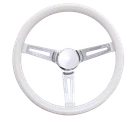 Grant Products 8540W Steering Wheel 13-1/2IN Diameter Spoke White Foam Grip. Fixed Price $80.52.