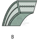 Stiga Ride-on Mower V-belt 5/8" X 60.98" 9585-0147-01 1134-9097-01 Type. Fixed Price $63.29.