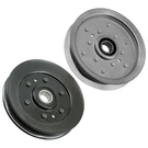 Caltric V-idler & Flat Deck Pulley Set For John Deere X300 X304 X310 X320 42". Fixed Price $42.50.