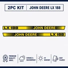 Fits John Deere Hood Trim Decal Set - LX188 High Quality Fast Shipping. Fixed Price $31.99.