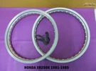 Fit Honda XR250R 1981-1985 Aluminium Silver & Wheel Rim Set ES1011. Fixed Price $183.00.