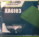 Ecogard XA6103 Premium Engine Air Filter Fits Lexus. Fixed Price $12.00.