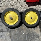 John Deere 524 624 Tiller Rear Wheels Approx 10 AM36250. Fixed Price $49.69.