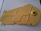John Deere M133393 Mower Deck Top Left Shield Assembly Nice Condition. Fixed Price $110.00.