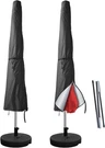 Patio Umbrella COVER,420D Fits Market Up To 12 Feet Dia, Black. Fixed Price $26.05.