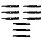 (9) Usa Mower Blades Toothed High Lift For Hustler 782557 794859 61" Deck. Fixed Price $102.99.