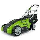 Greenworks 16 Corded Electric 10 Amp Walk-behind Push Lawn Mower 25142. Fixed Price $139.00.