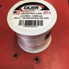 Cajun Line - 1/2 In. White 1,250 Lb Tape Polyester Pulling. Fixed Price $59.00.