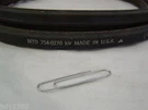(1) New Oem Mtd Belt Back To V 754-0270, 954-0270 Made In Usa. Fixed Price $22.90.
